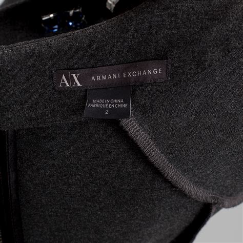 is armani exchange made in china|All A.